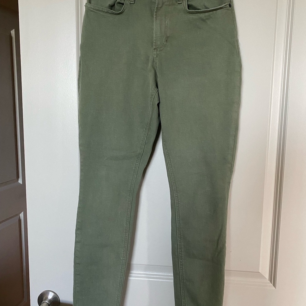 Women's Green Jeans